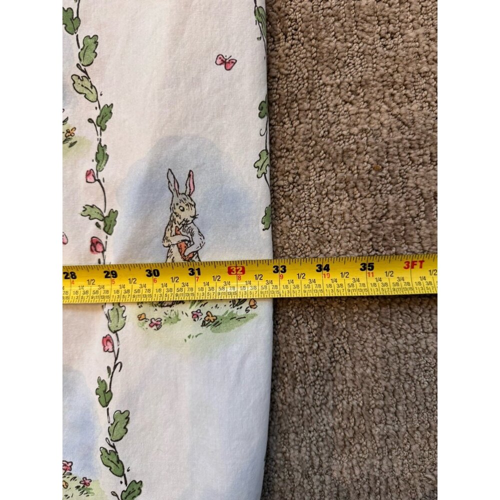 Vintage 1999 Disney Classic Pooh fitted crib sheet - Picture 5 of 10